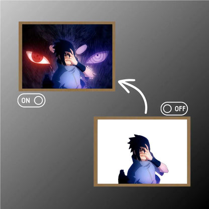 Naruto/Uchiha Sasuke Light Painting