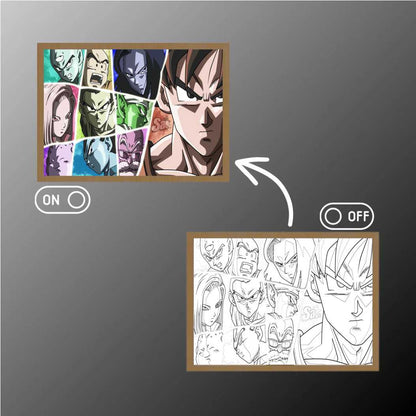 Anime: Dragon Ball Light Painting