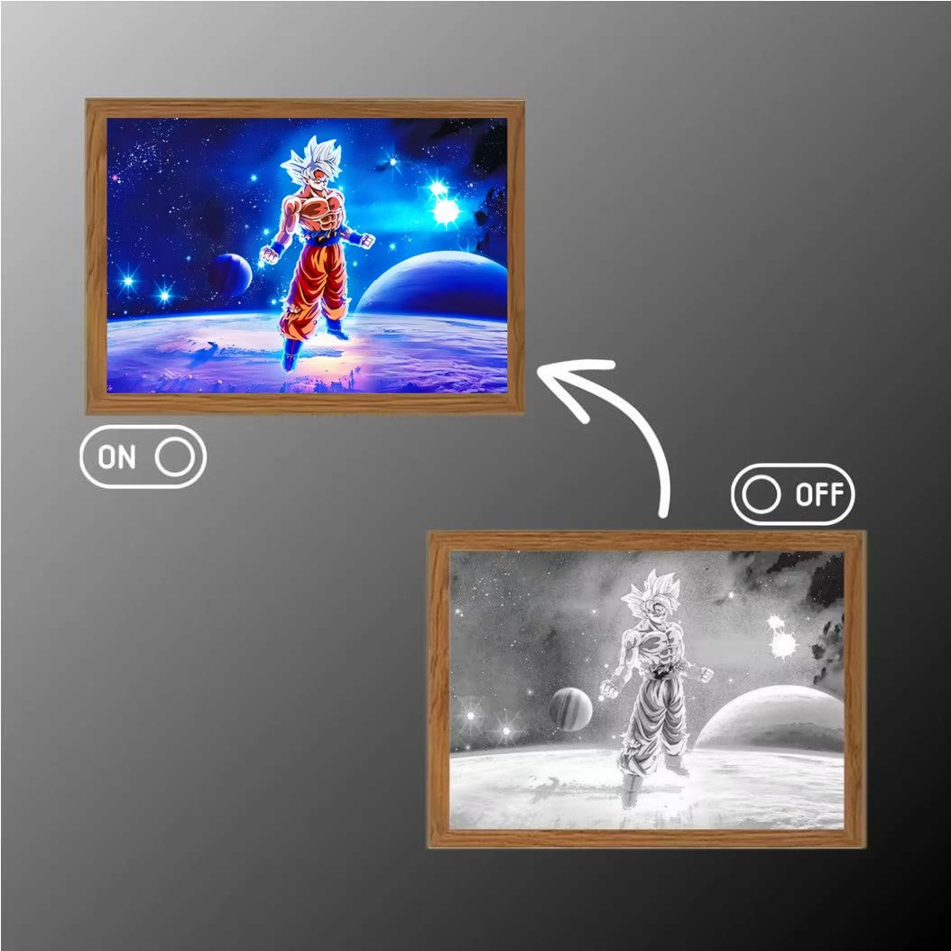 Dragon Ball Goku NEW Light Painting