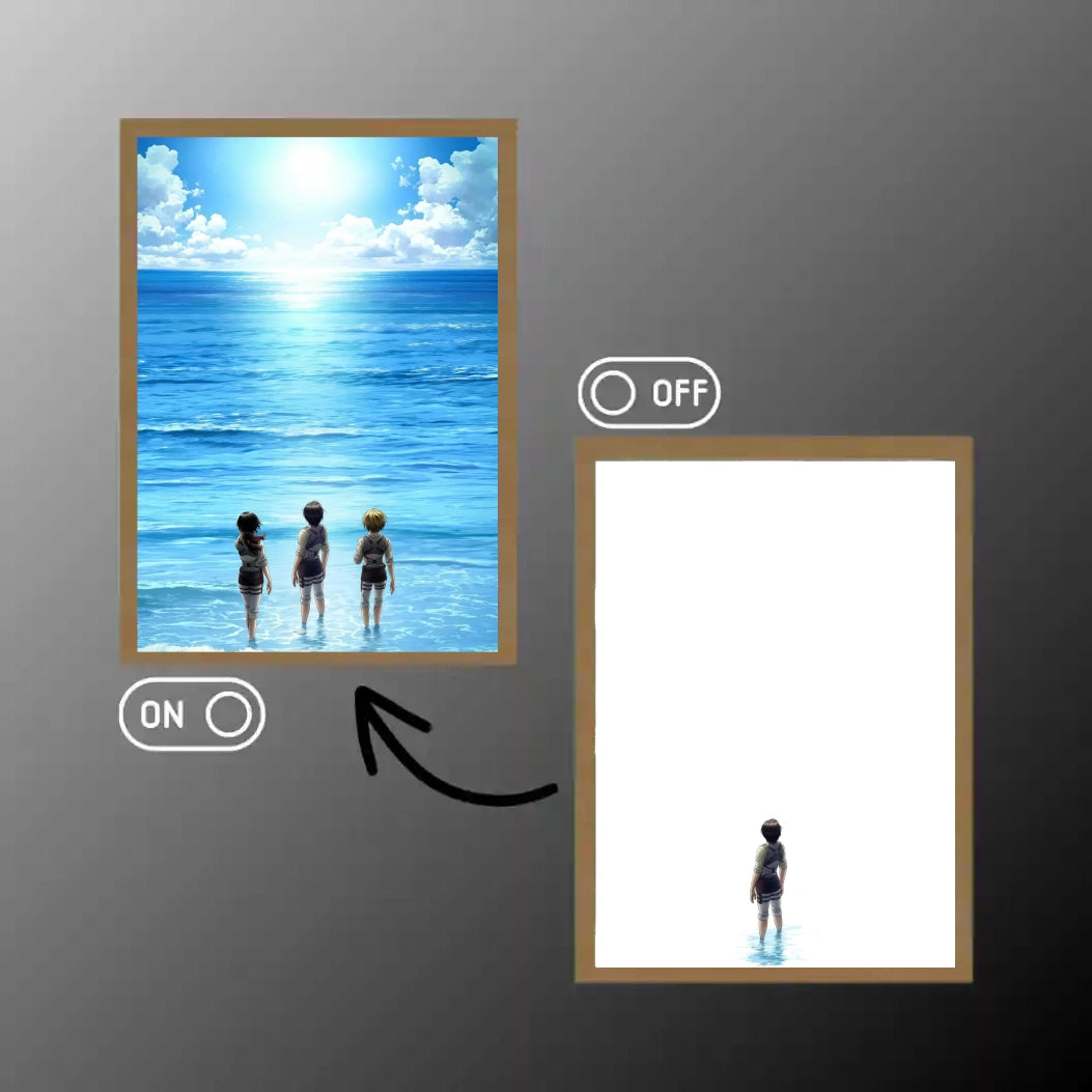 Attack on Titan Light Painting