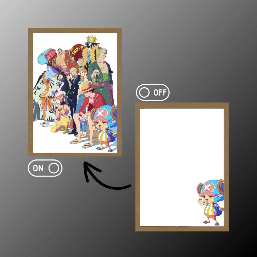 One Piece photo Light Painting