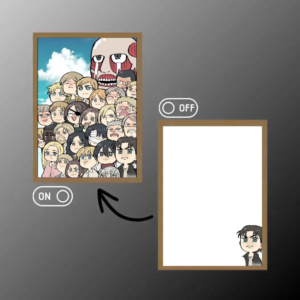 Attack on Titan A01 Light Painting