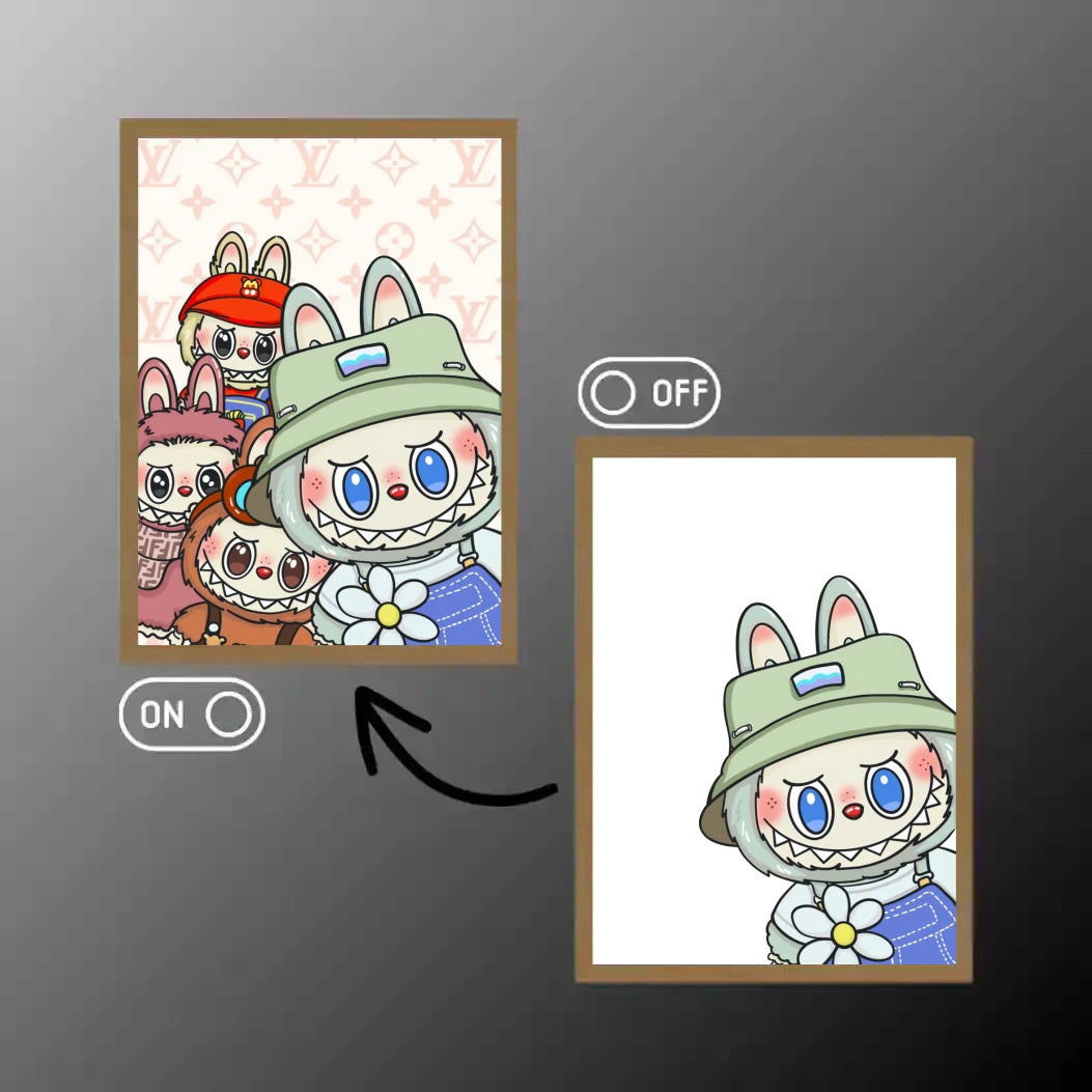Labubu A012 Light Paintng