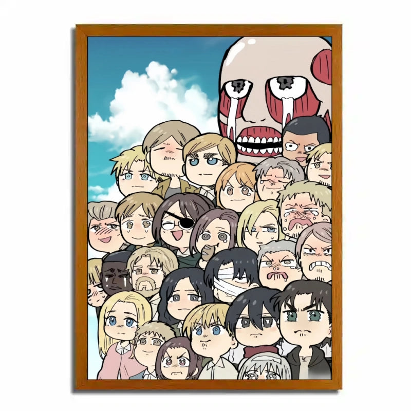 Attack on Titan A01 Light Painting