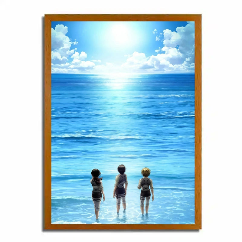 Attack on Titan Light Painting