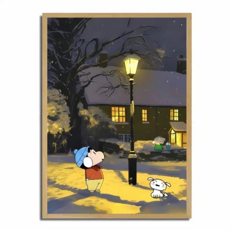 Crayon Shin-chan Light Painting