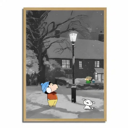 Crayon Shin-chan Light Painting