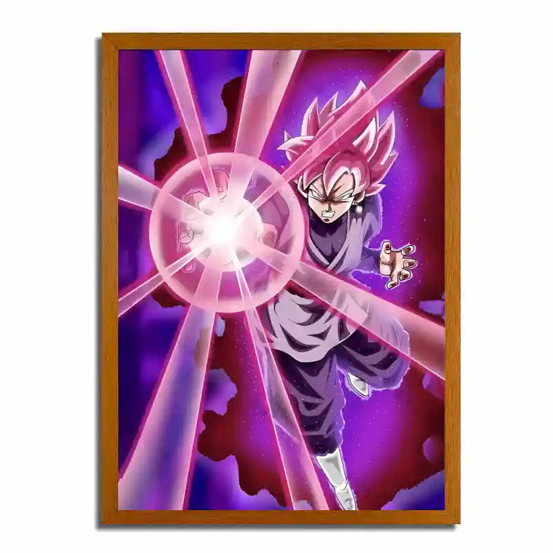 Dragon Ball Goku Solo Light Painting 3