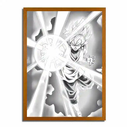 Dragon Ball Goku Solo Light Painting 3