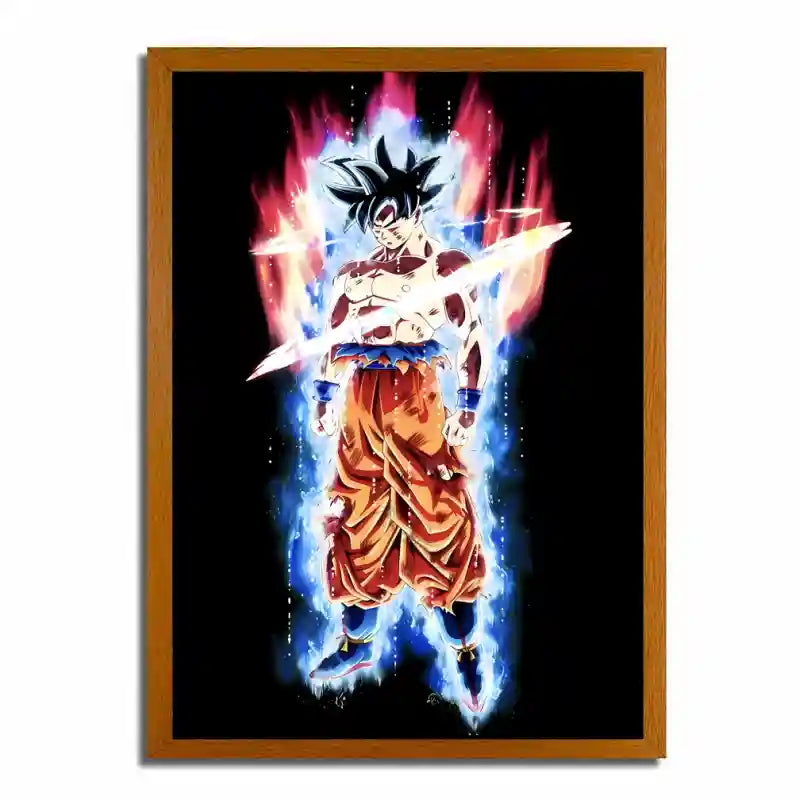 Dragon Ball Goku Solo Light Painting 4
