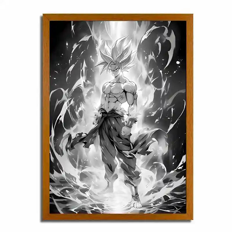 Dragon Ball Goku Solo Light Painting Two