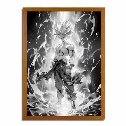 Dragon Ball Goku Solo Light Painting Two