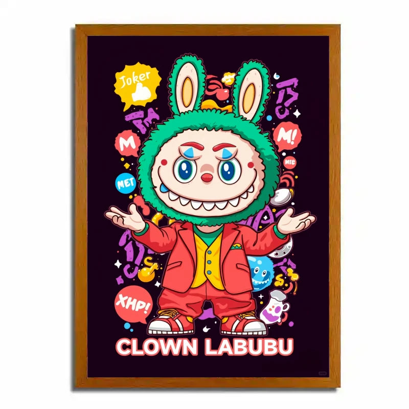 Joker Labubu Light Painting