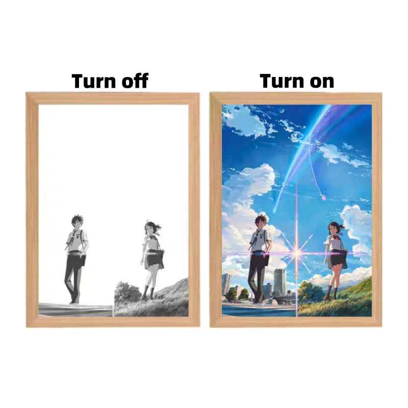 Your Name Light Painting A02