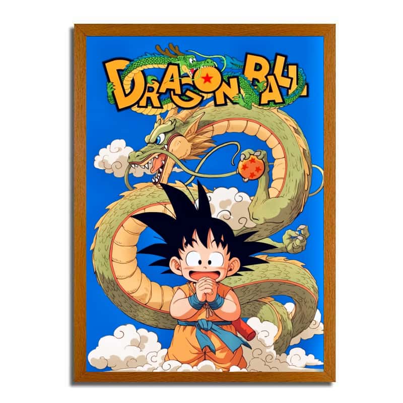 Dragon Ball Young Goku Light Painting
