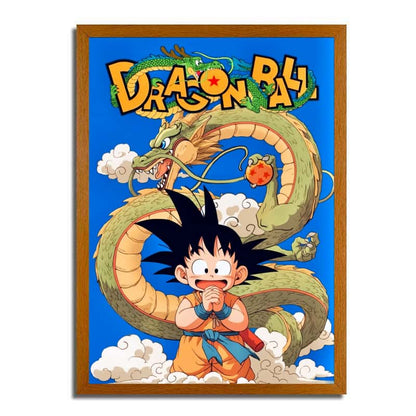 Dragon Ball Young Goku Light Painting