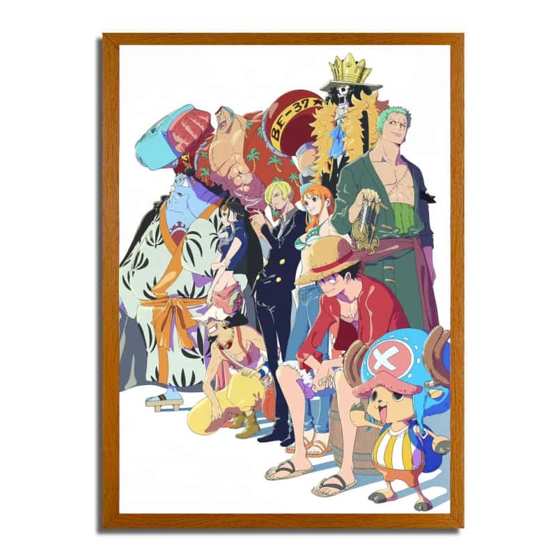 One Piece photo Light Painting