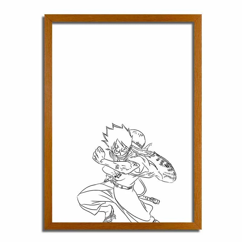 One Piece Luffy LED Light Painting