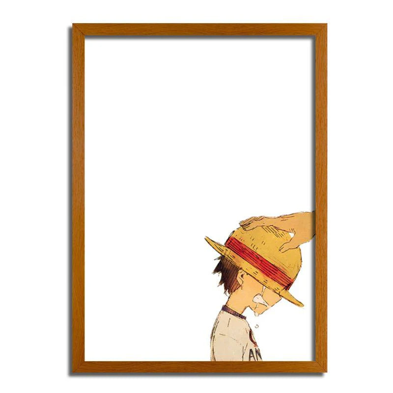 One Piece Luffy's Evolution Light Painting