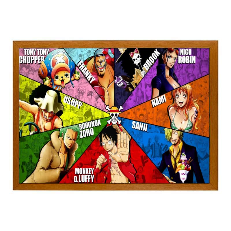 One Piece LUFFY'S CREW Light Painting