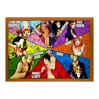 One Piece LUFFY'S CREW Light Painting