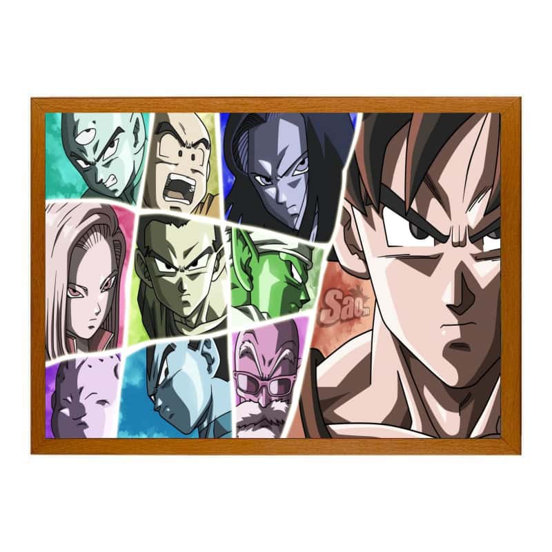 Anime: Dragon Ball Light Painting