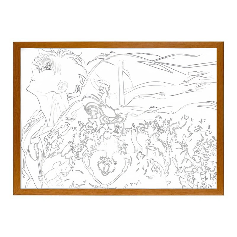 Solo Leveling A2 Light Painting